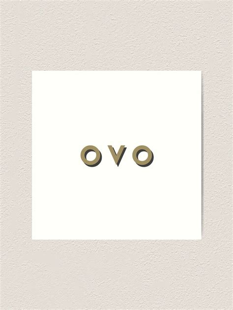 "DRAKE - OVO LOGO" Art Print for Sale by TheBoyOT | Redbubble