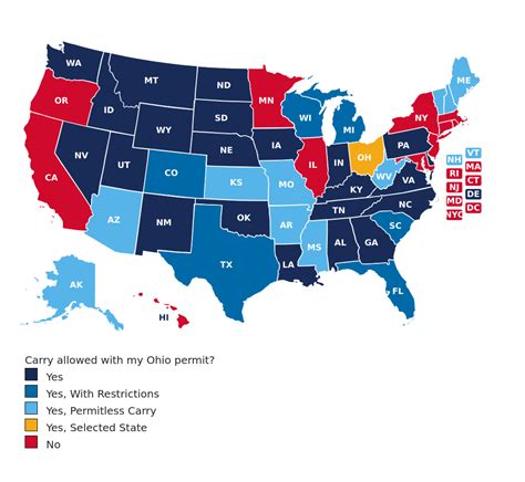 Utah Concealed Carry Permit Reciprocity Map: A Guide For Gun Owners In 2023 - Map Of Europe