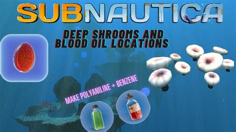 Deep Shrooms + Blood Oil | Subnautica - YouTube