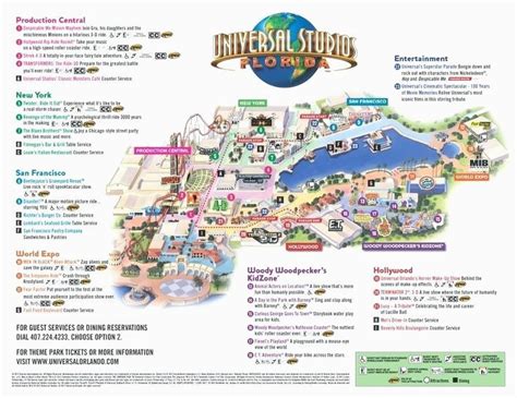 Universal Studios California Park Map | secretmuseum