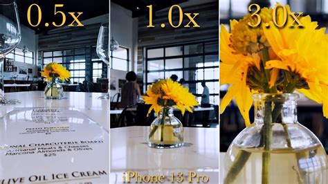 iPhone 13 Pro Camera Lens Comparison (Ultrawide vs Wide vs Telephoto ...