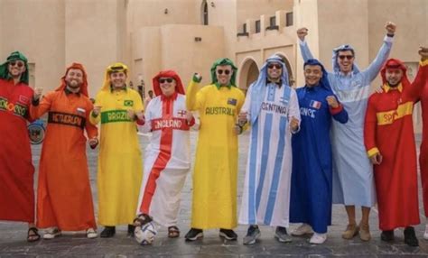 FIFA World Cup fans' wild fashion sparks controversy in Qatar | FIFA ...