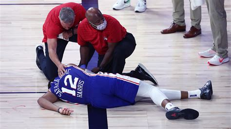 Tobias Harris suffers scary injury, Sixers' disappointing season ends ...