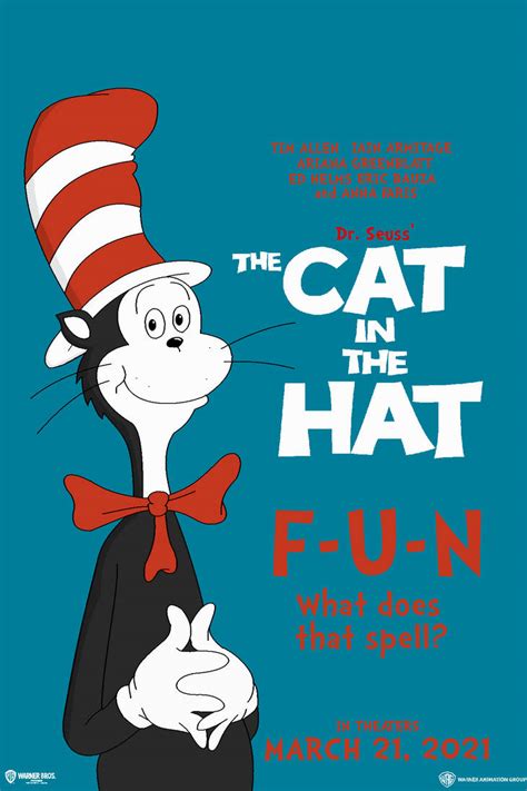 The Cat in the Hat - Movie Poster #2 by ABFan21 on DeviantArt