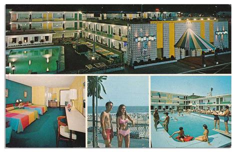 DR. PATRICK’S POSTCARD ROADSIDE: “Motel Postcard Pool Pose” in Wildwood ...