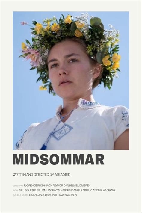 Midsommar movie poster | Minimalist poster, Minimalist movie poster ...