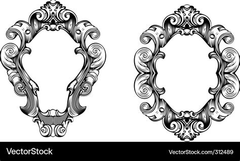 Decorative frames Royalty Free Vector Image - VectorStock