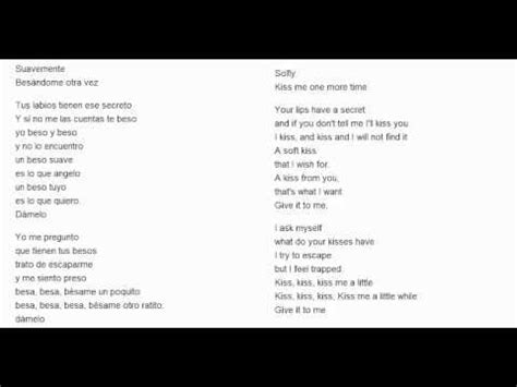 Elvis Crespo Suavemente lyrics english spanish - YouTube | My love ...