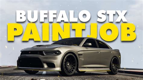 NEW!! Buffalo STX Paintjob | GTA Online "The Contract" DLC - YouTube