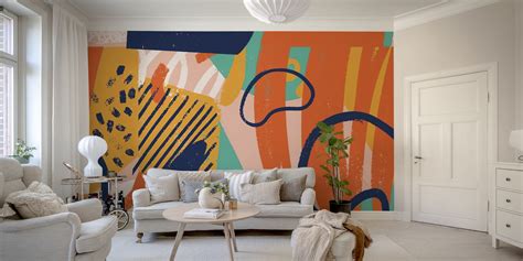 Doodle Art Wallpaper Wall Murals | Energizing & Mesmerizing