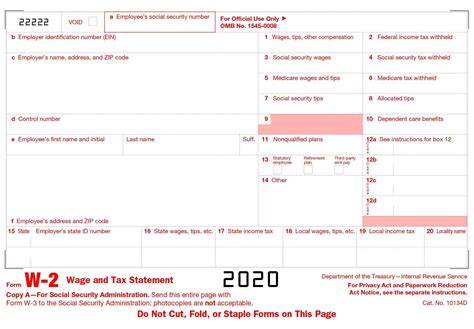 2023 W2 Form Printable - Printable Forms Free Online