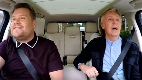 Paul McCartney sings the Beatles' hits in Carpool Karaoke - CNET