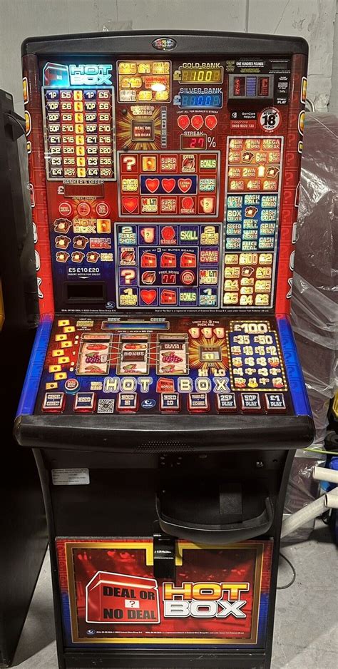 HOT BOX- DEAL OR NO DEAL! £100 JACKPOT PUB FRUIT MACHINE! LATEST DOND ...