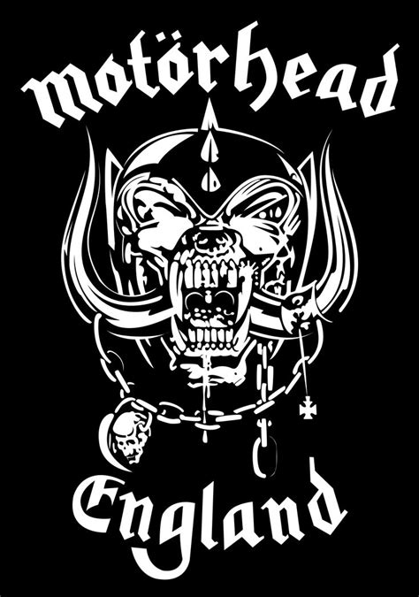 Motörhead logo, Snaggletooth | Seni grafis, Seni tengkorak, Seni