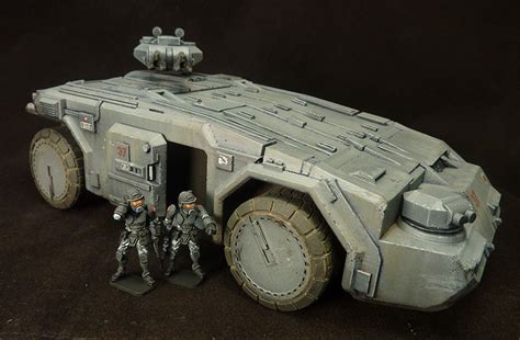 Covenants of Mars Varaxys Hunter Engine 28mm Sci-fi Compatible Model ...