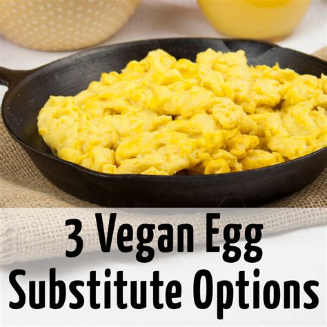 Miss Eggs? Here are 3 Vegan Egg Substitute Options