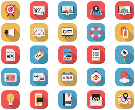 Flat Icons - SEO AND Web Icons by CURSORCH on DeviantArt
