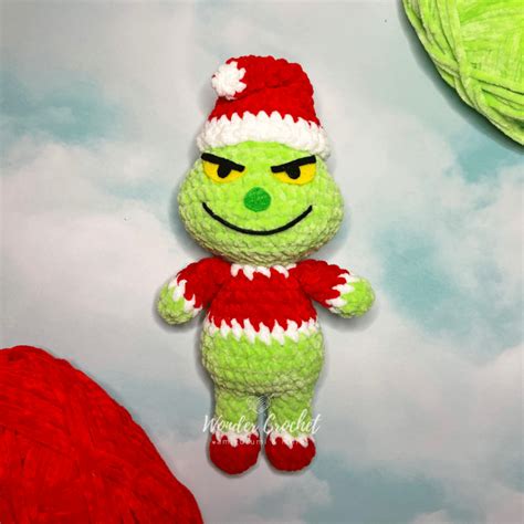 The Grinch Free Crochet Pattern – Amigurumi - Wonder Crochet