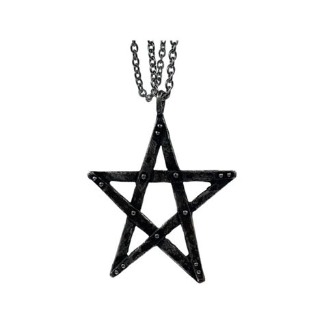 Big Pentagram Necklace Made in NYC - Etsy