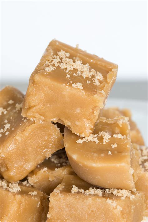 Brown Sugar Fudge Recipe - Around My Family Table