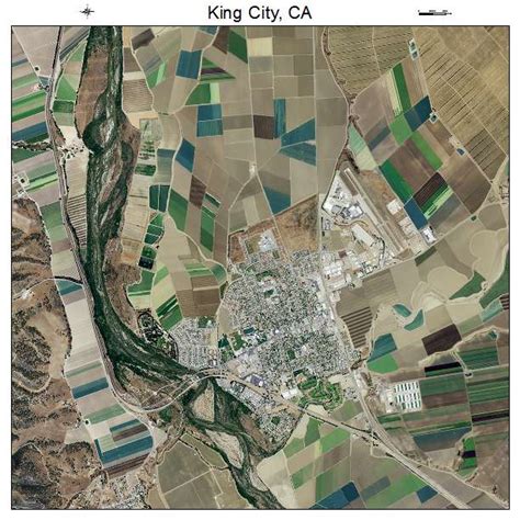 Aerial Photography Map of King City, CA California