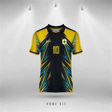 Premium Vector | Vector premium collection of soccer jerseys