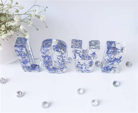 Flower Wedding Letters Wedding Table Decor Top Table - Etsy