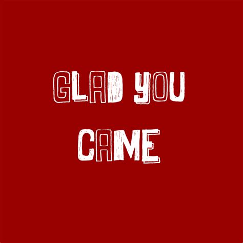 Alex G – Glad You Came Lyrics | Genius Lyrics