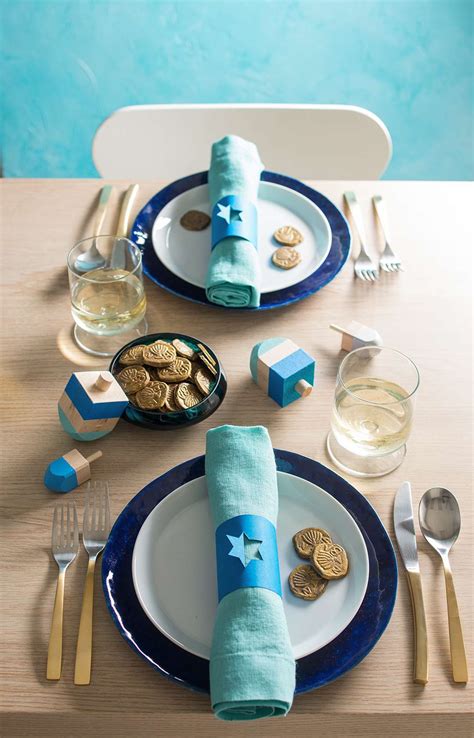 13 Ways To Decorate Your Hanukkah Table | Better Homes & Gardens