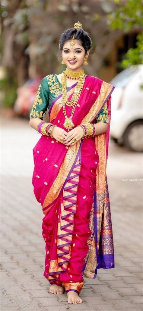 Pin by Vishwanath Mankal on Art that I love | Nauvari saree, Saree look ...