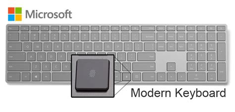 Microsoft's new Modern Keyboard with Fingerprint ID | Poc Network // Tech