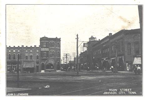 Vintage Postcards - Johnson City, Tennessee - Historic Views