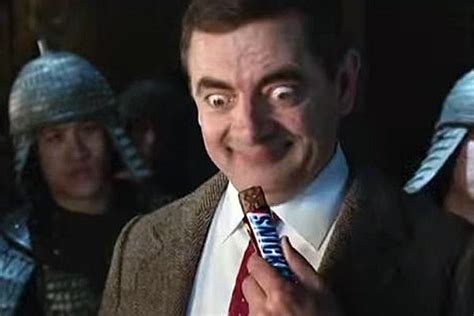 Snickers features Mr Bean in latest phase of 'you're not you when you're hungry' campaign