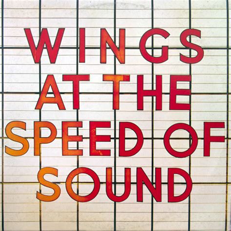 Wings - Wings At The Speed Of Sound (1976, Vinyl) | Discogs