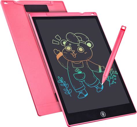 LCD Writing Tablet, 12 Inch LCD Coloring Drawing Tablet Doodle Board ...