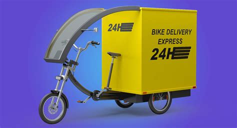 Cargo Delivery Bike 3D Model - TurboSquid 1459582