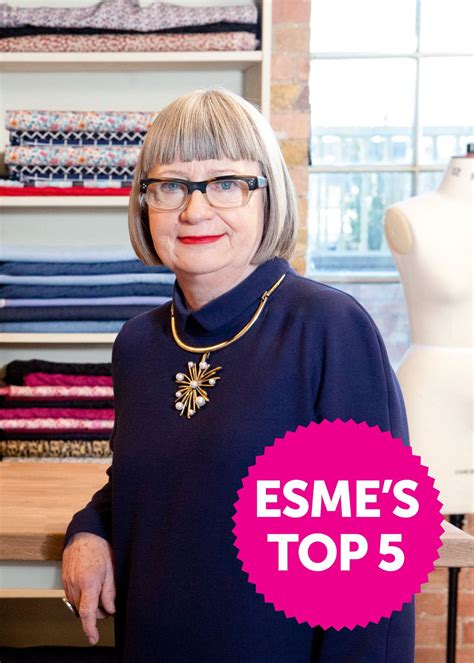 Esme Young's top five | Love Sewing | Sewing bee, Iconic women, Love sewing