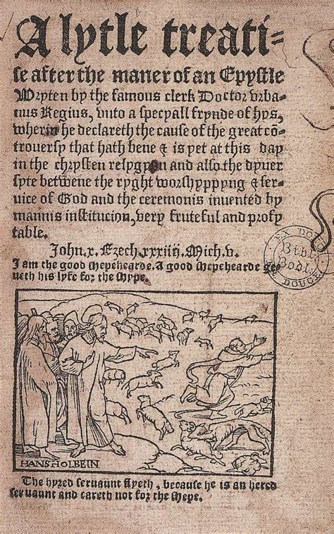 The Hireling Shepherd, woodcut by Hans Holbein the Younger - PICRYL Public Domain Search