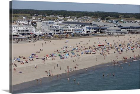 Rye Beach, New Hampshire, USA - Aerial Photograph | Great Big Canvas