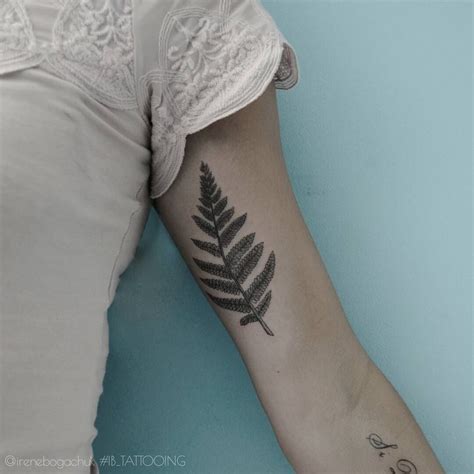 IRΞNΞ B. ΔRT & LIFΞ on Instagram: “#Fern leaf tattoo for @julierogozevich Thank you for coming ...