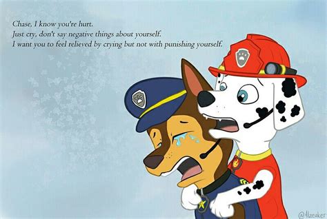 two cartoon dogs one is wearing a fireman's hat and the other has a ...