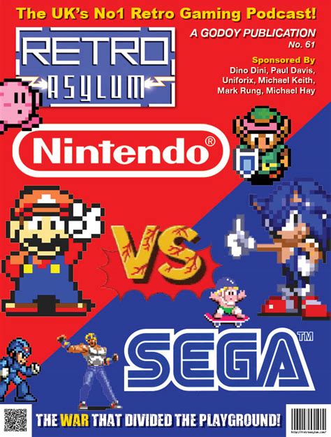 Episode 61 – The Sega Vs Nintendo Story | Retro Asylum