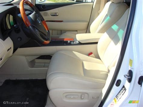 Parchment/Brown Walnut Interior 2010 Lexus RX 350 AWD Photo #56763738 | GTCarLot.com