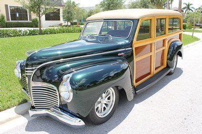 1946 Plymouth Woodie | Woody wagon, Vintage trucks, Woodies