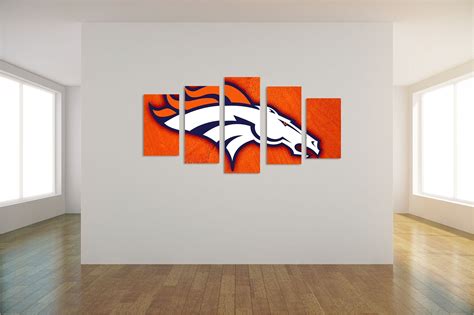 2024 Latest Broncos Wall Art