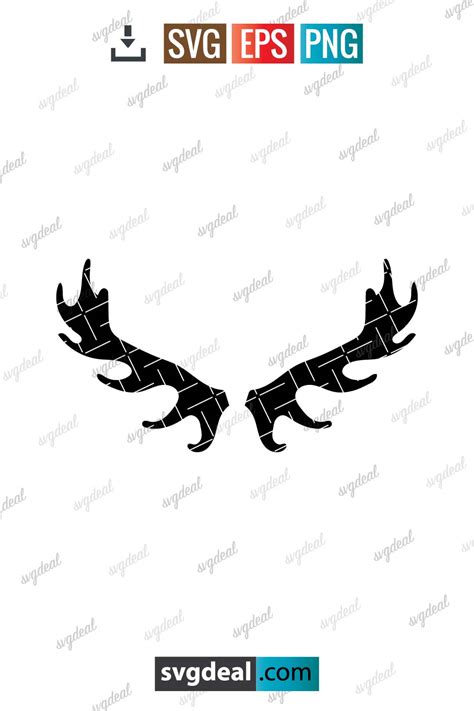 Free Antler Svg - Free SVG Files