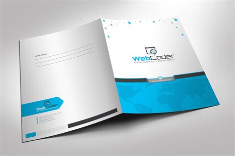 Presentation Folder | File Holder - Corporate Identity Template ...