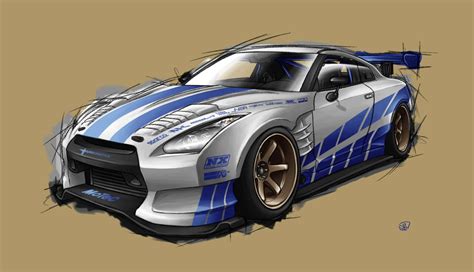 2 Fast 2 Furious R35 by Spoonboy on DeviantArt