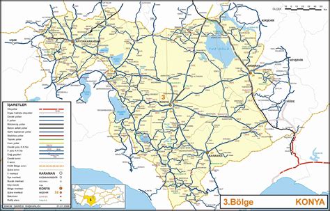 Aksaray Map - Turkey