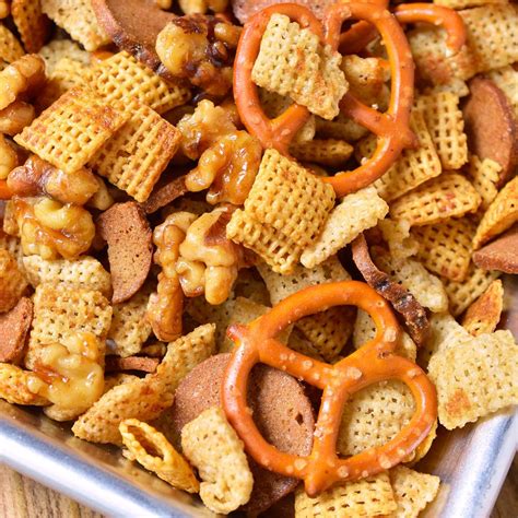 Sweet and Salty Chex Mix Recipe - WonkyWonderful